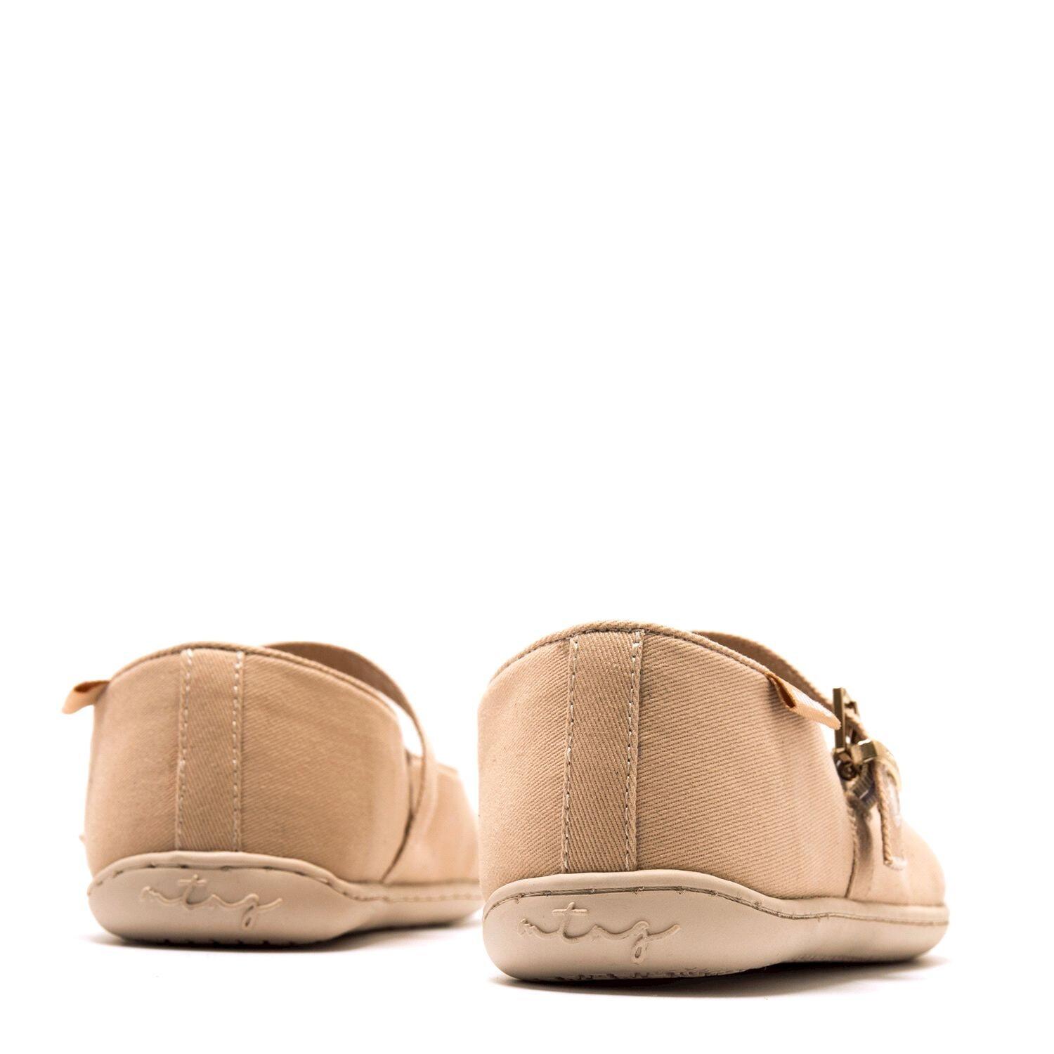 Scarpe piatte barefoot Donna MTNG Free-yoi Beige 5/7