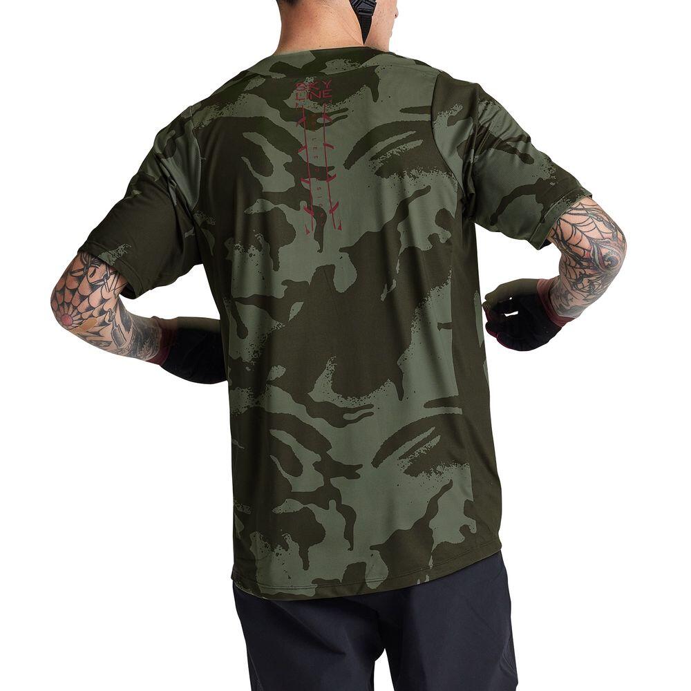 MTB-Trikot SKYLINE SHADOW CAMO mit kurzen Ärmeln, ultraleicht 3/6
