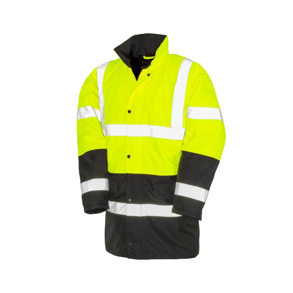 Two-tone safety parka Result
