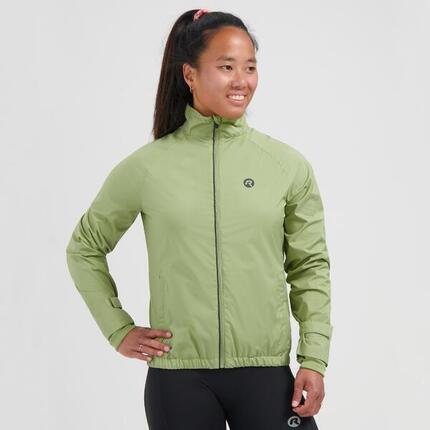 Damen Laufjacke Essential Grün