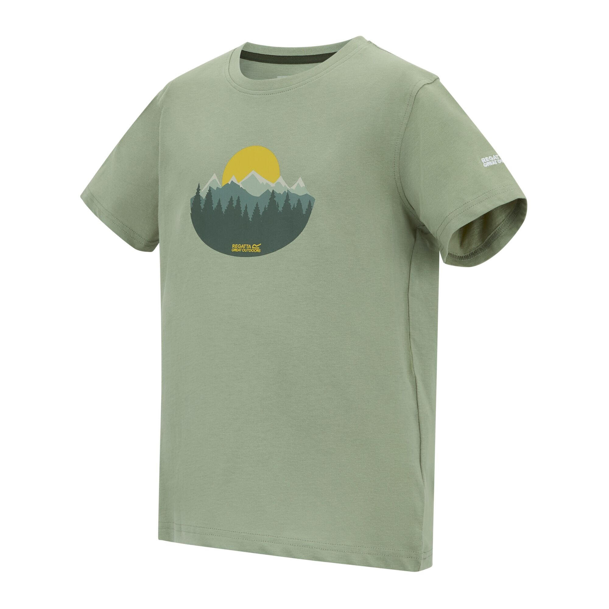 "Bosley" TShirt für Kinder Salbeigrün 3/5