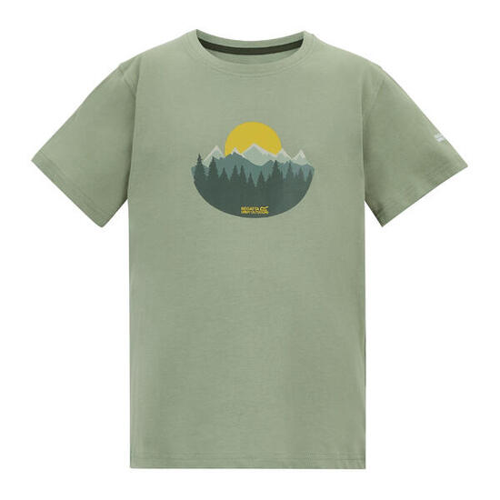 Bosley" TShirt für Kinder Salbeigrün