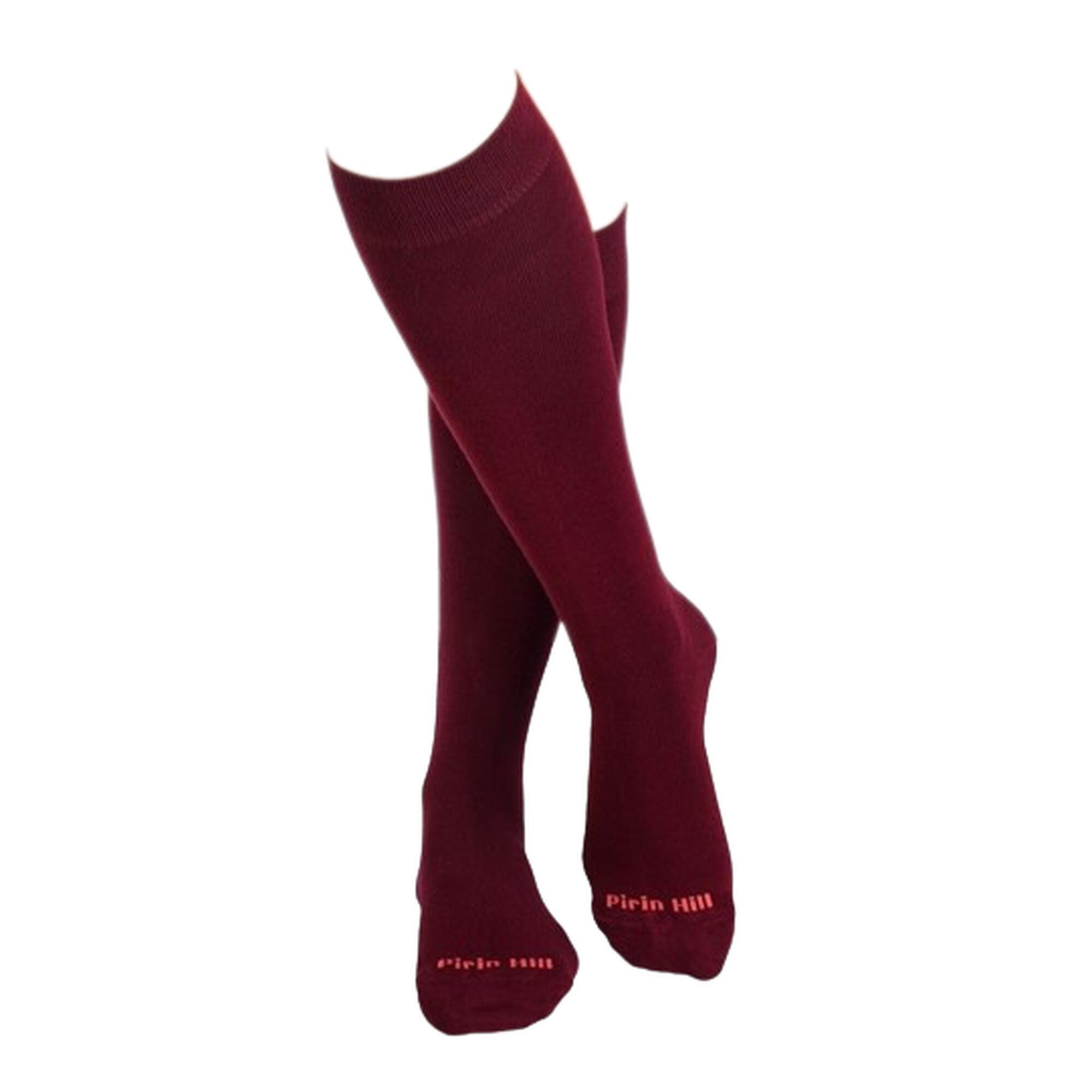 Sosete bambus 3/4 COMFORT FEET  Bordeaux