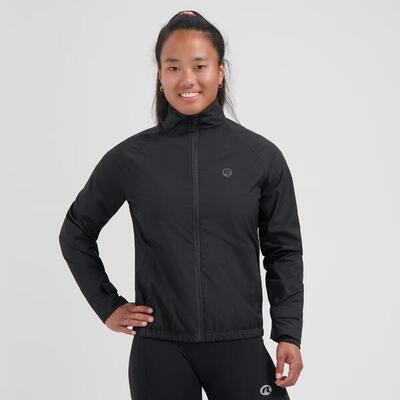 Hardloopjack voor dames essential zwart