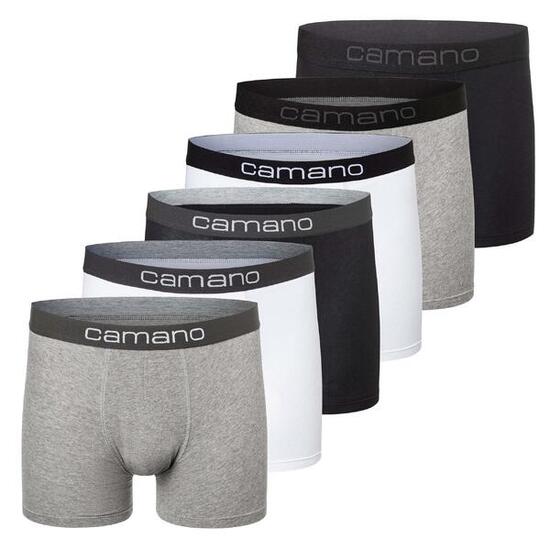 Boxershort Herren 6er Pack Figurbetont-Men comfort BCI Cotton Boxershorts 6p in