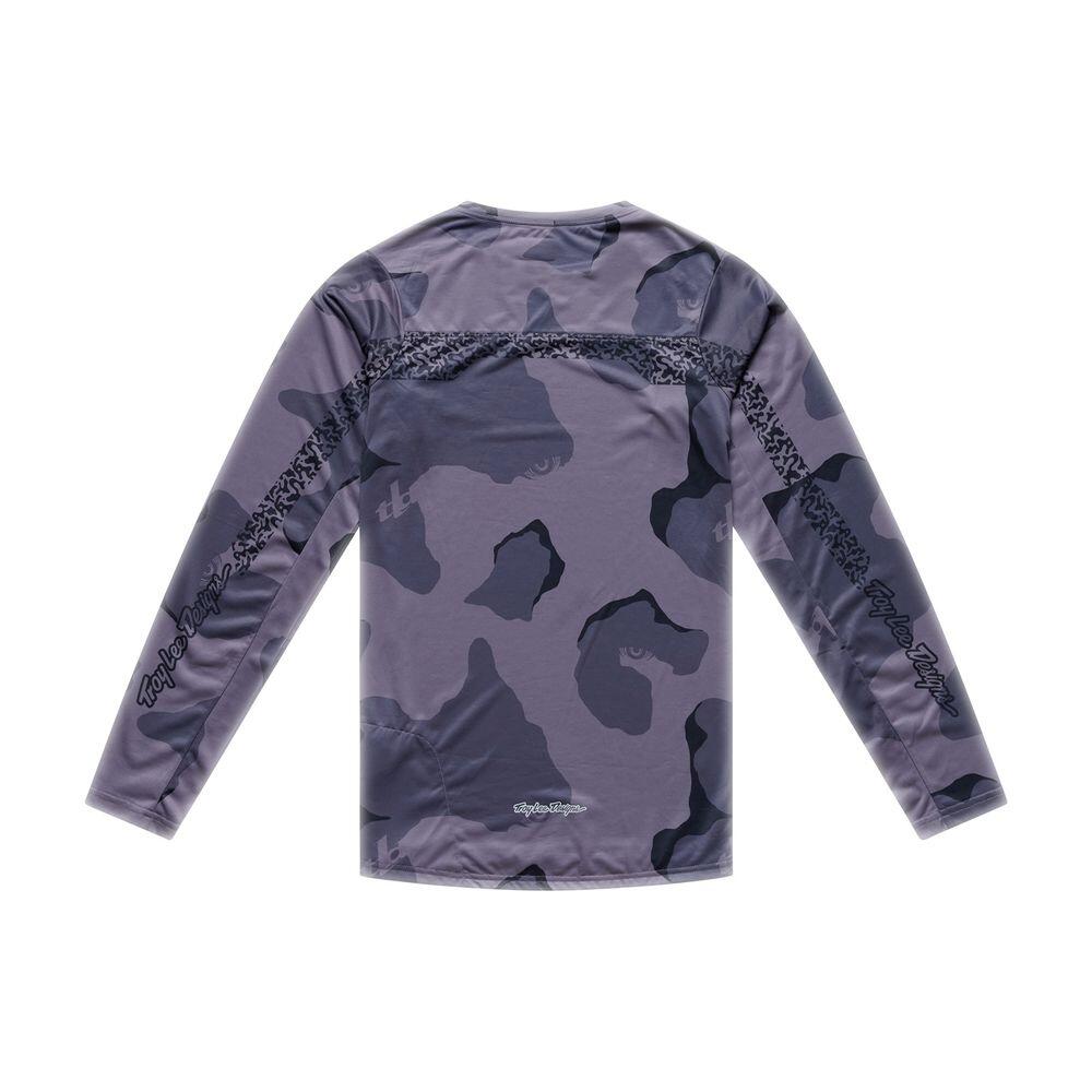 Camiseta Skyline Pro de manga corta  - Flow Camo - Gris oscuro - Carbón|Md 2/2