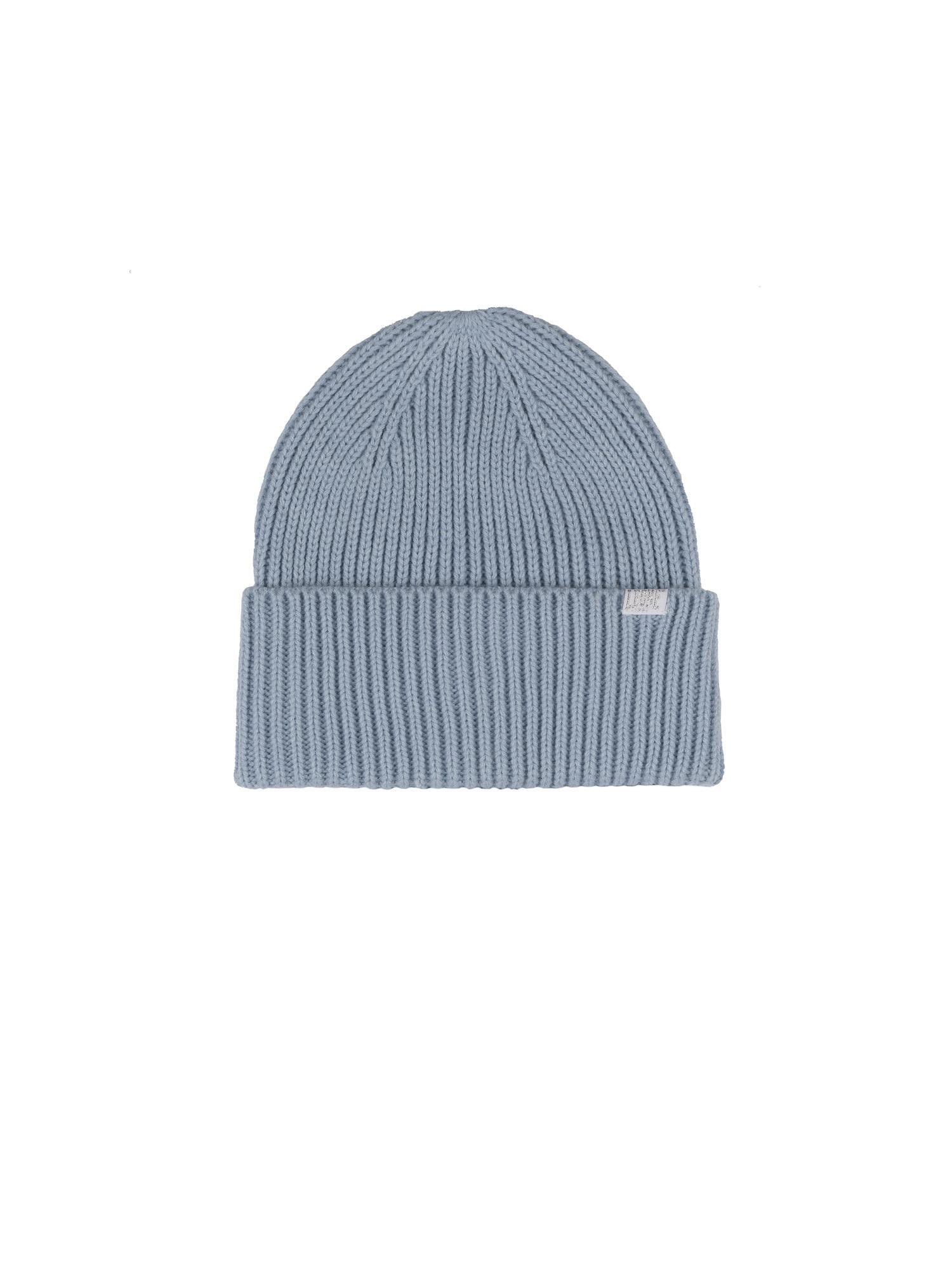 Gorro de mujer con puños de canalé "Never Without" 7/7