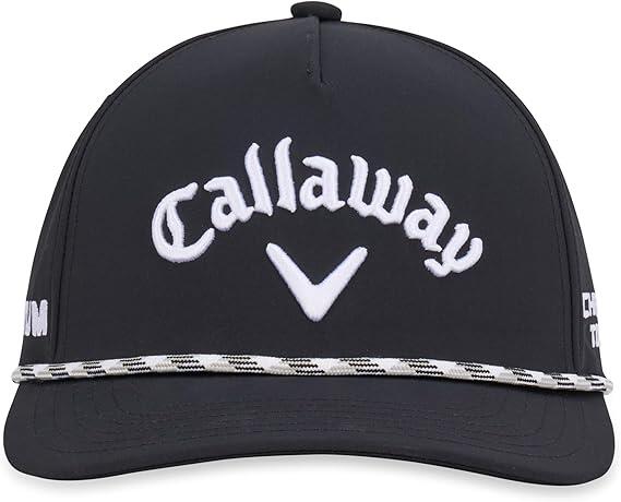 Callaway NEW Tour Authentic Pro Rope, Boné de golfe para homem, preto 2/5