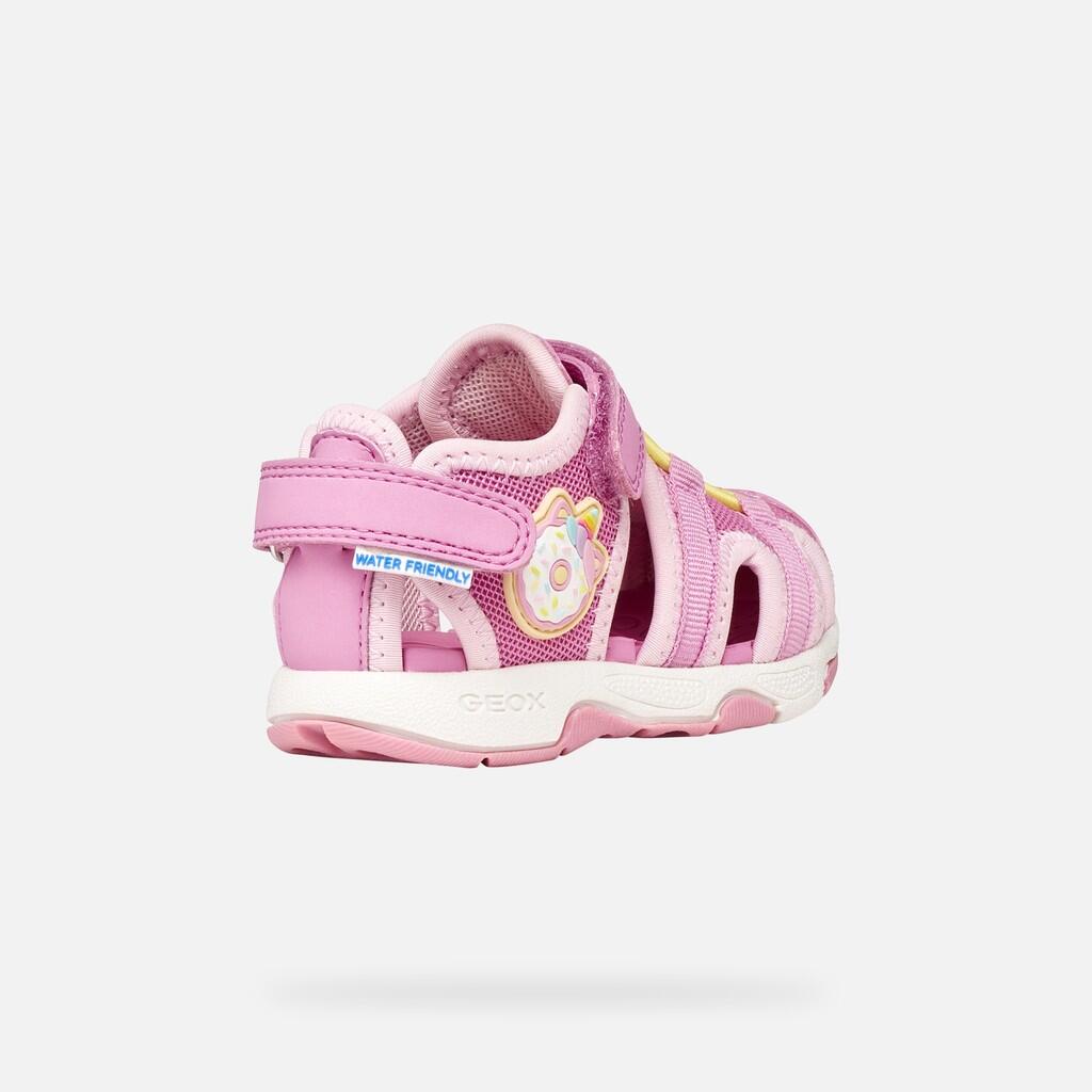 Sandales Bébé Fille SANDAL MULTY BABY GIRL Rose Foncé/Jaune Clair 6/7