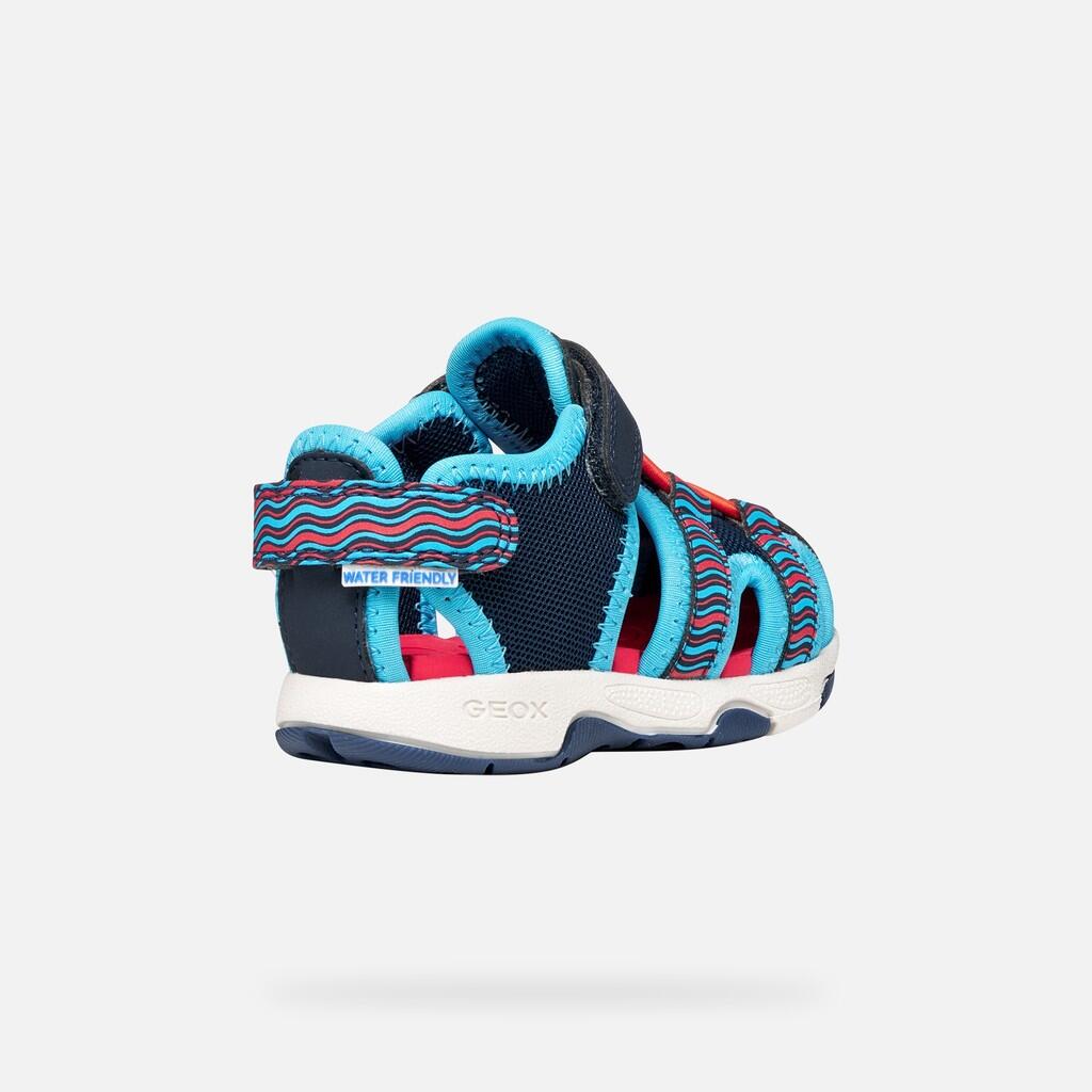 Sandales Bébé Garçon B SANDAL MULTY BOY Bleu Marine/Bleu Ciel 6/7