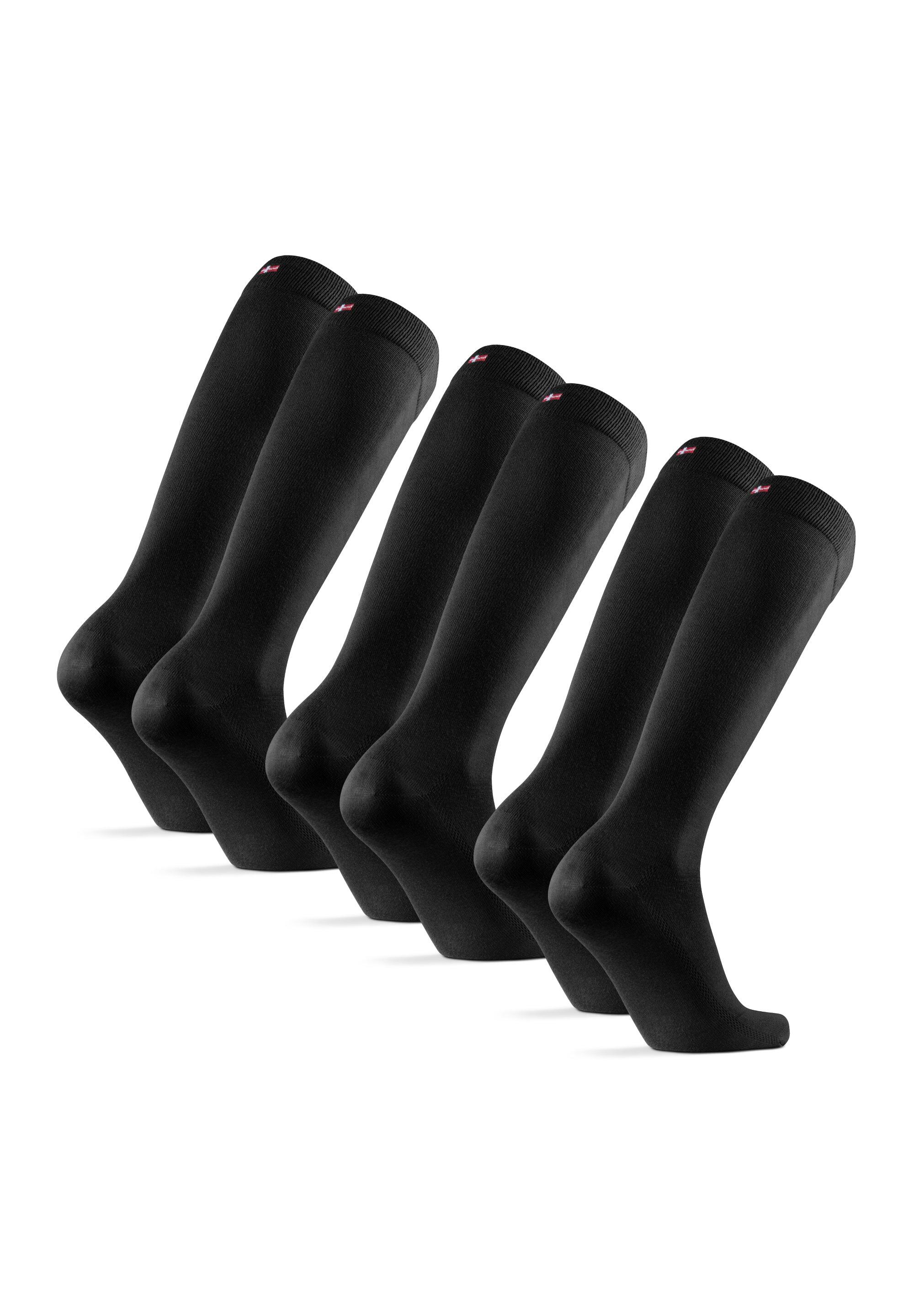 Calcetines de vestir de bambú hasta la rodilla 3 pares 2/5