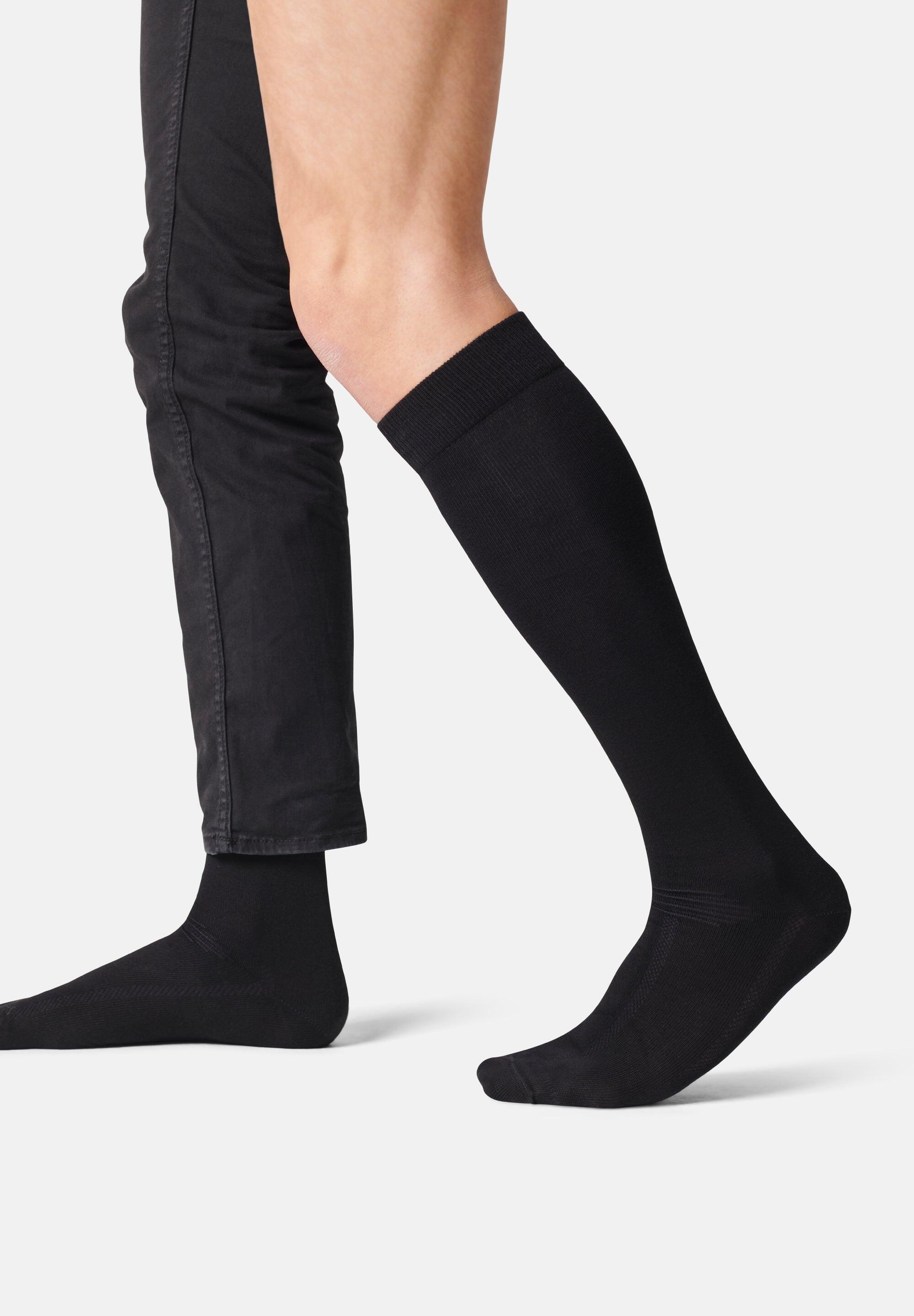 Calcetines de vestir de bambú hasta la rodilla 3 pares 4/5