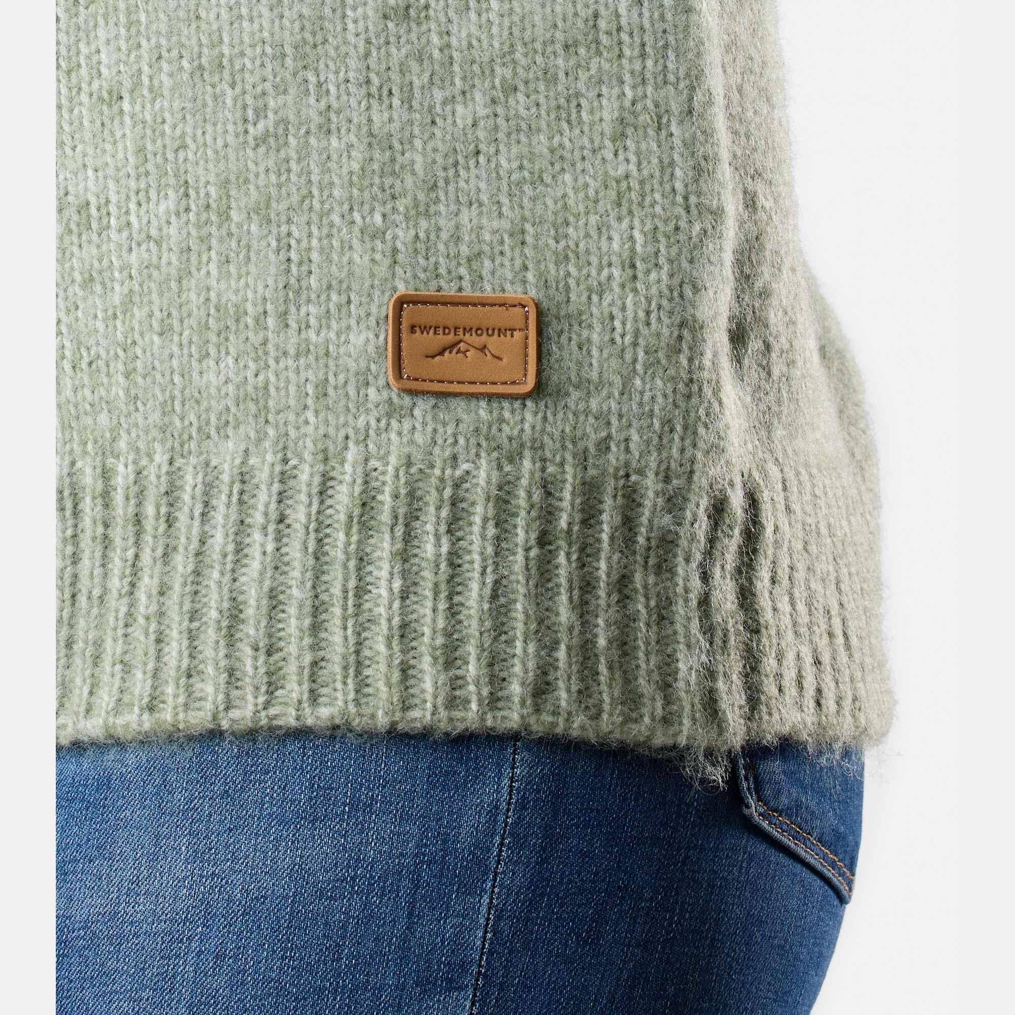 Dames sweaters cardigan Lofoten wol gebreid 6/7