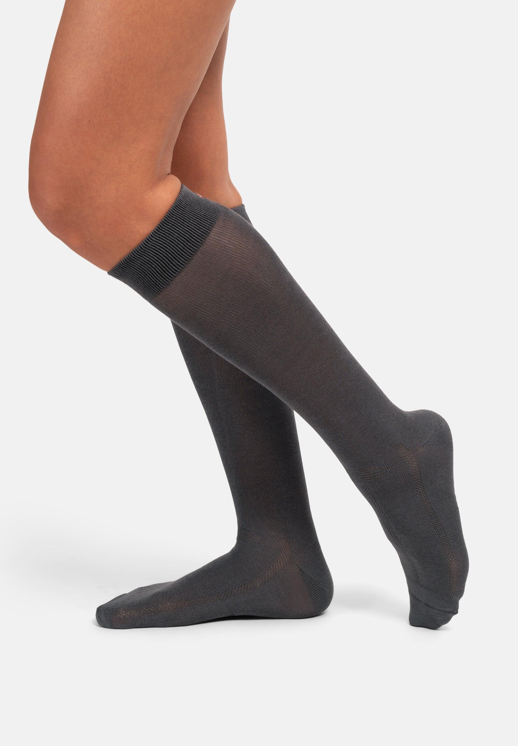 Calcetines de vestir de bambú hasta la rodilla 3 pares 4/5