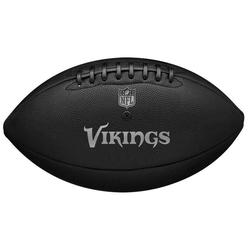 Team Première Minnesota Vikings NFL Metallic American Football (Zwart) 9 2/7