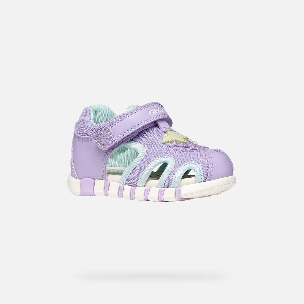 Sandales Bébé Fille SANDAL IUPIDOO BABY GIRL Lilas Clair 4/7