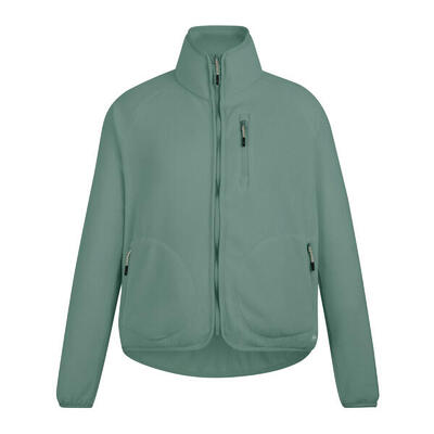 Dames frankie full zip fleecejack (zwart)