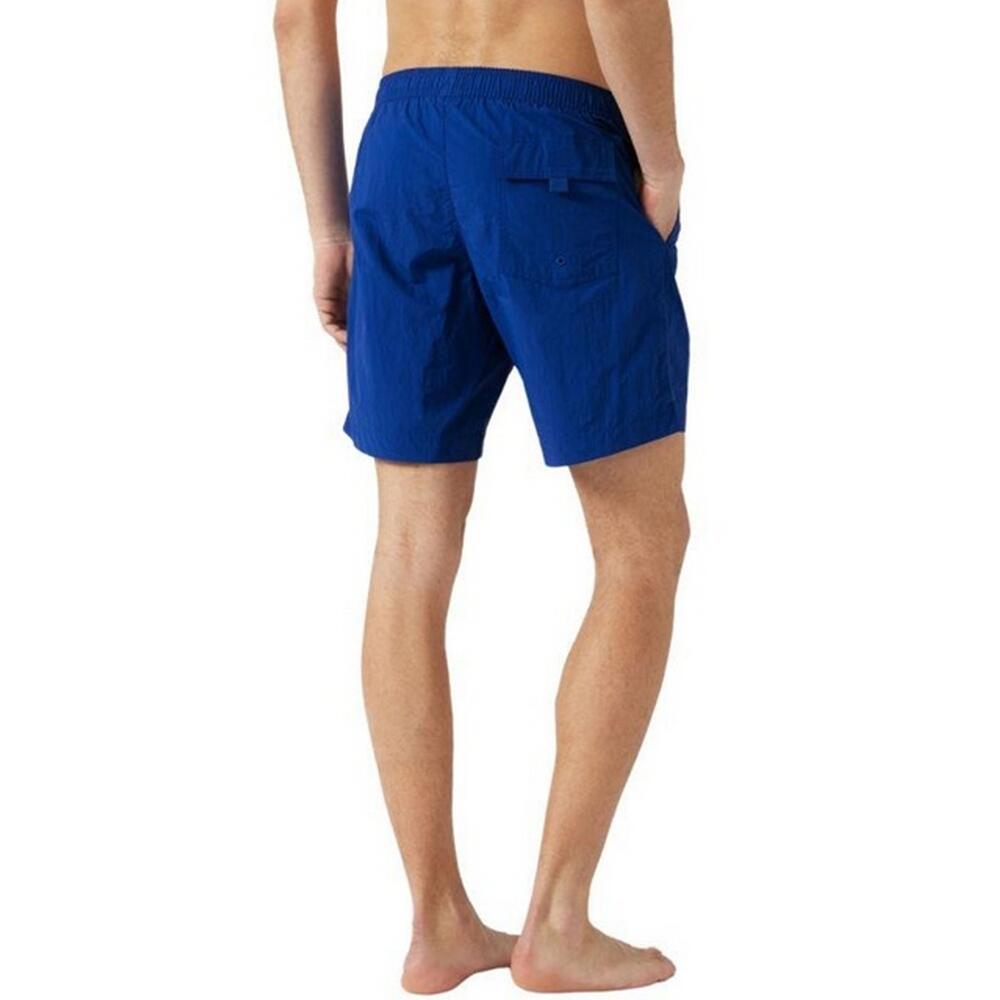 Heren Zwemshort Met Geborduurd Logo (Blauw) 4/4
