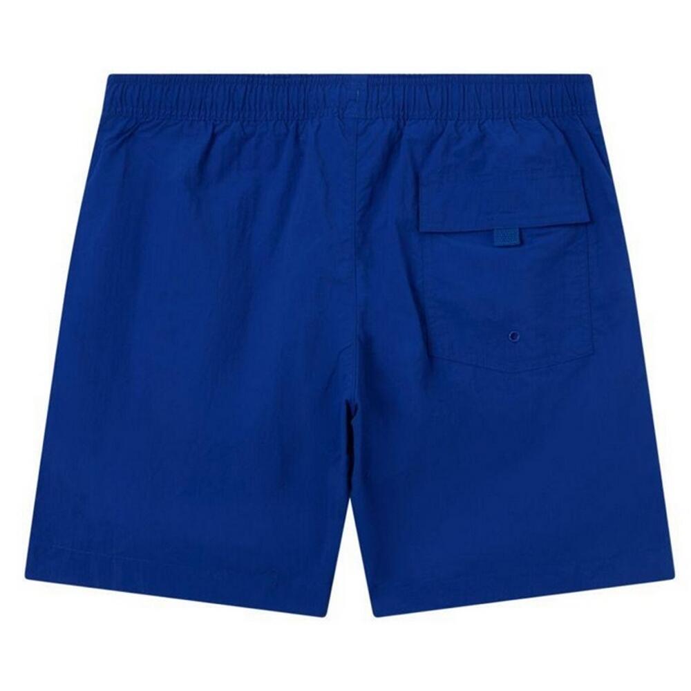 Heren Zwemshort Met Geborduurd Logo (Blauw) 3/4