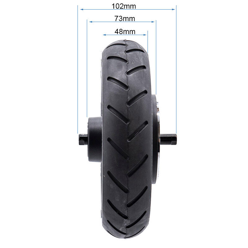 Llanta con rueda maciza de 6,1" y bisel 44mm para Ninebot E2/E2 Plus [Ninebot] 2/4