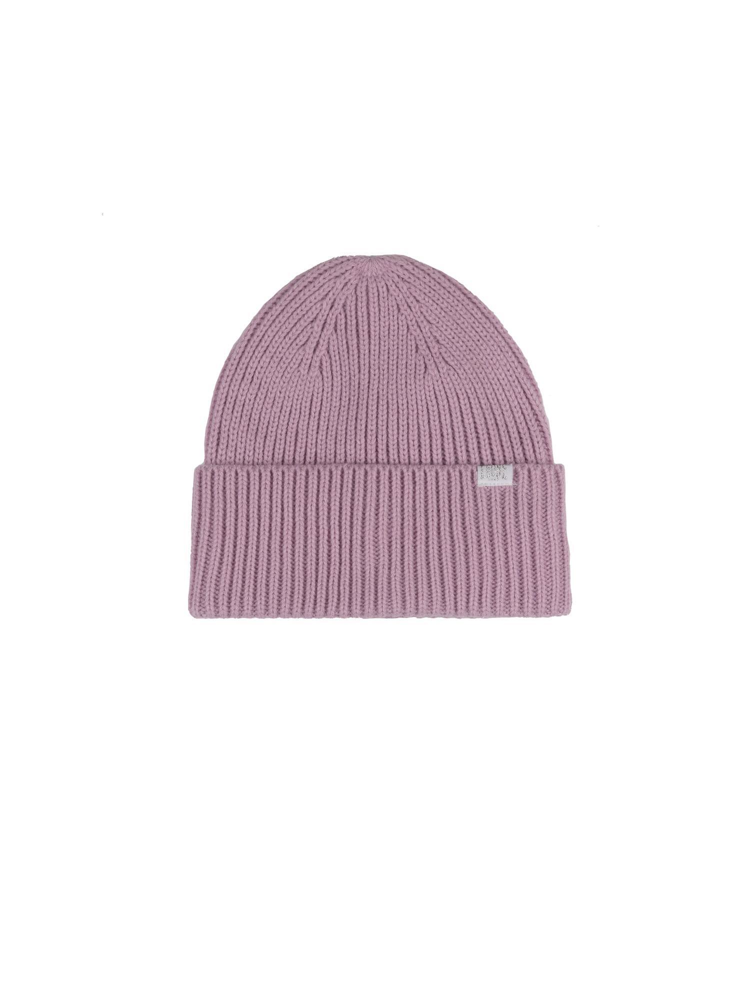 Gorro de mujer con puños de canalé "Never Without" 5/7