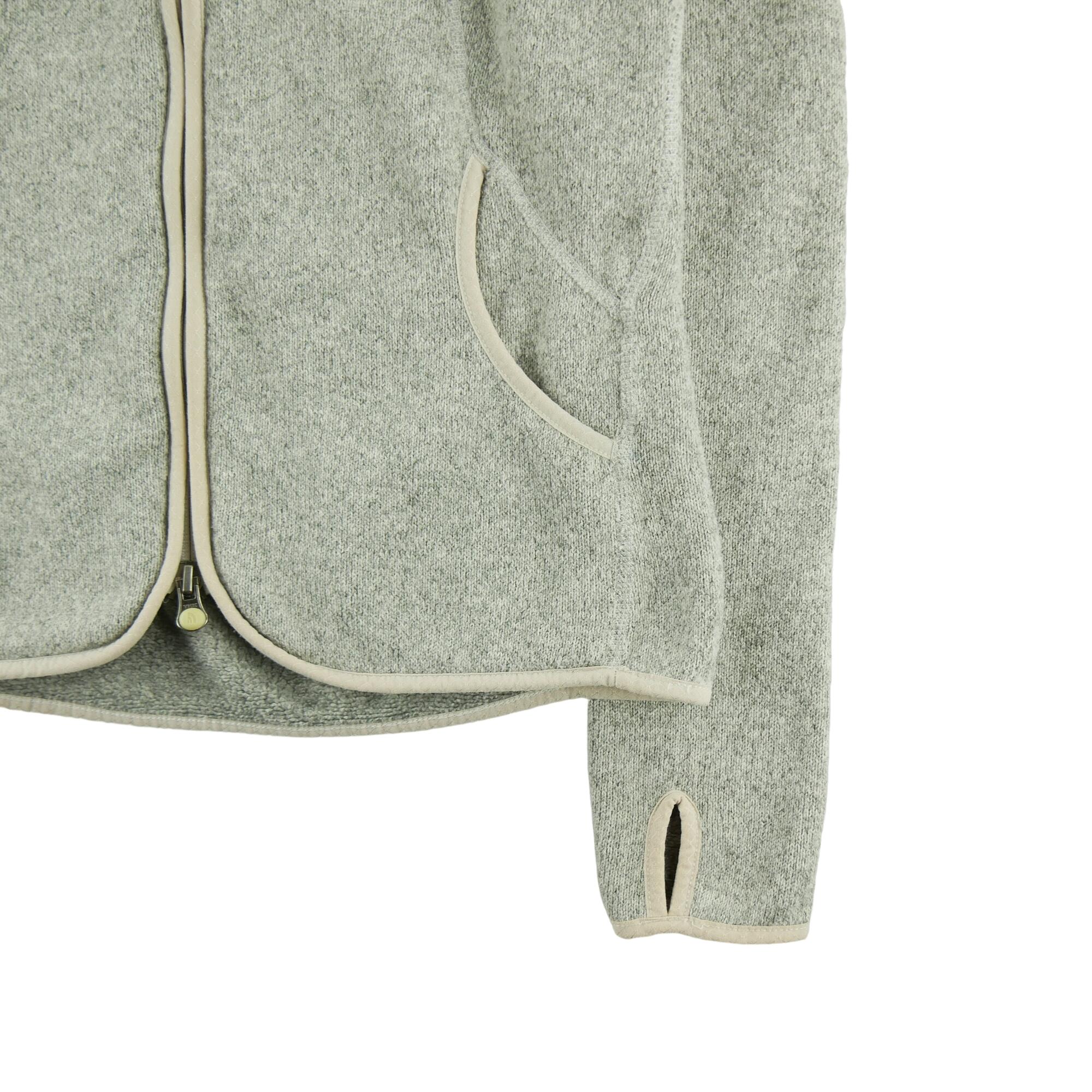 Second life - Damen TNF Graue Fleecejacke - Wie neu 5/7