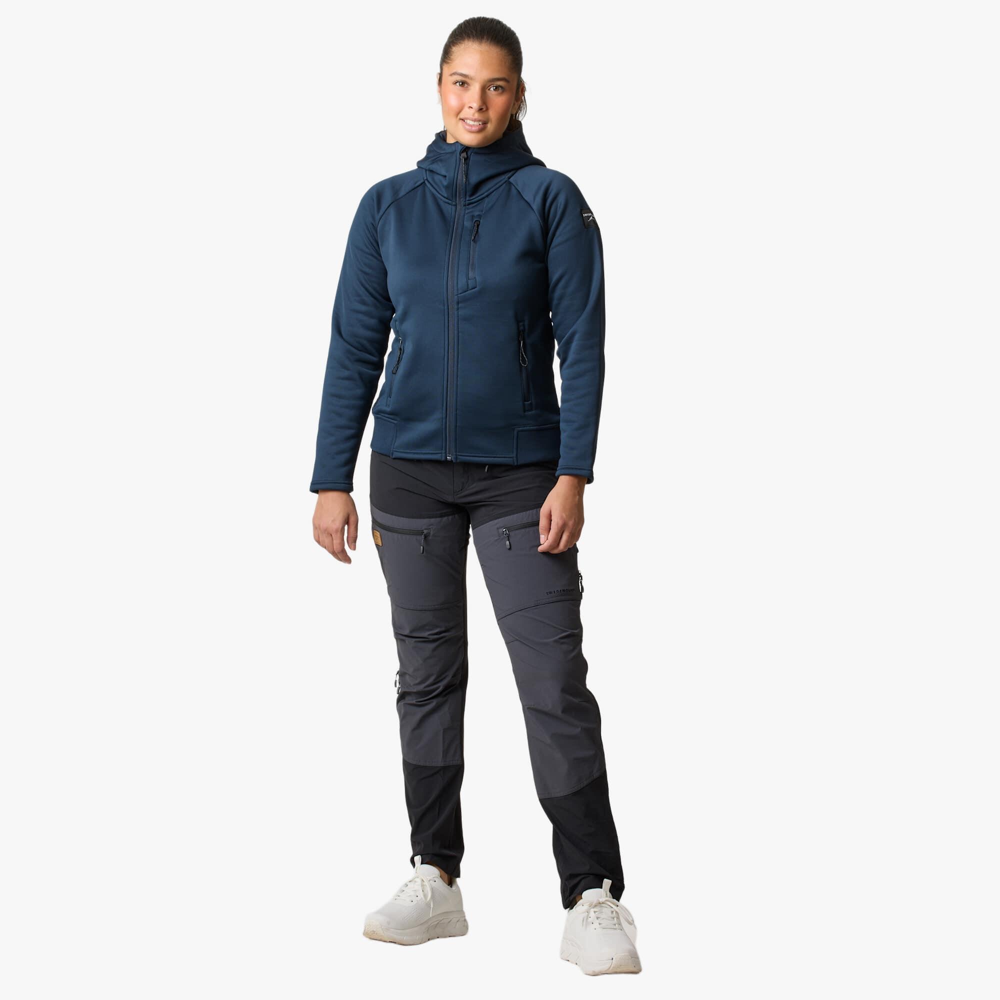 Sweat à capuche randonnée femme Tech Stretch Lofoten Hood 3/7