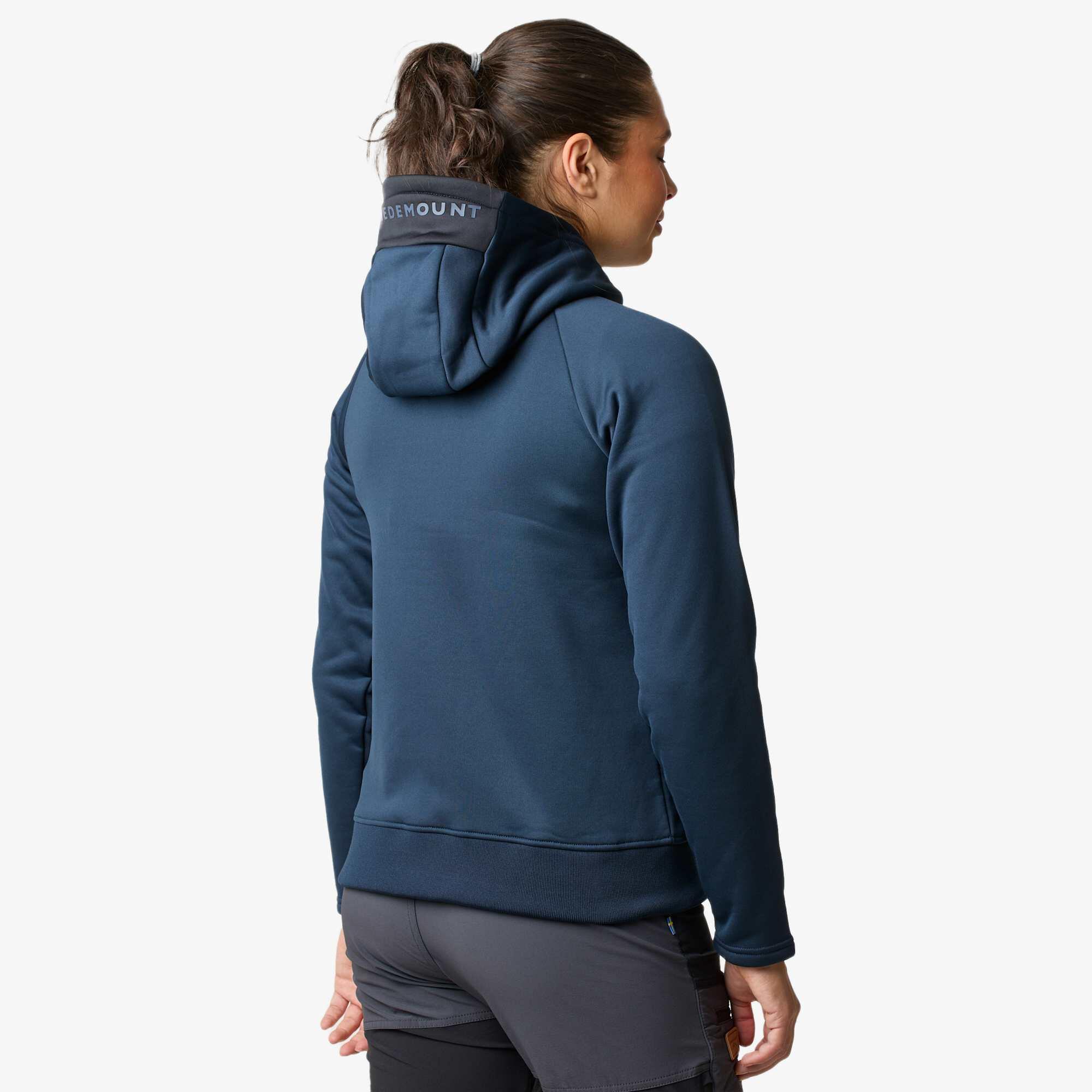 Sweat à capuche randonnée femme Tech Stretch Lofoten Hood 2/7