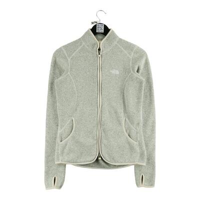 Tweedehands - dames tnf grijs fleece jack - als nieuw