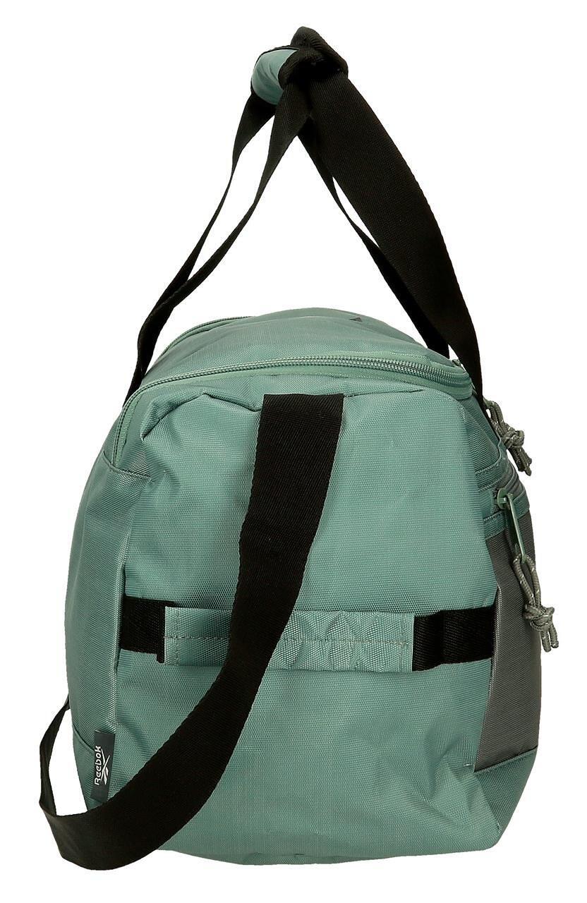 Bolsa de viagem feminina Reebok Arlo verde-claro 4/5