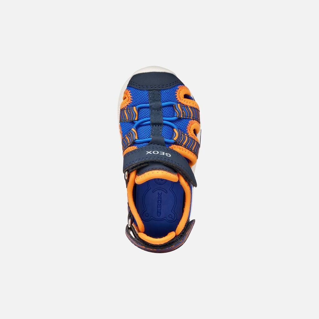 Sandales Bébé Garçon SANDAL MULTY BABY BOY Bleu Roi/Orange 7/7