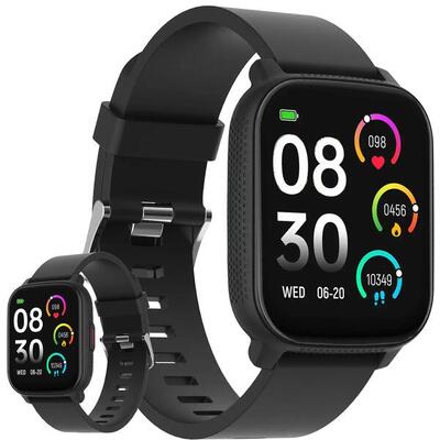 Smartwatch - 130+ sportmodi - hartslagmeter - saturatiemeter - swc184b