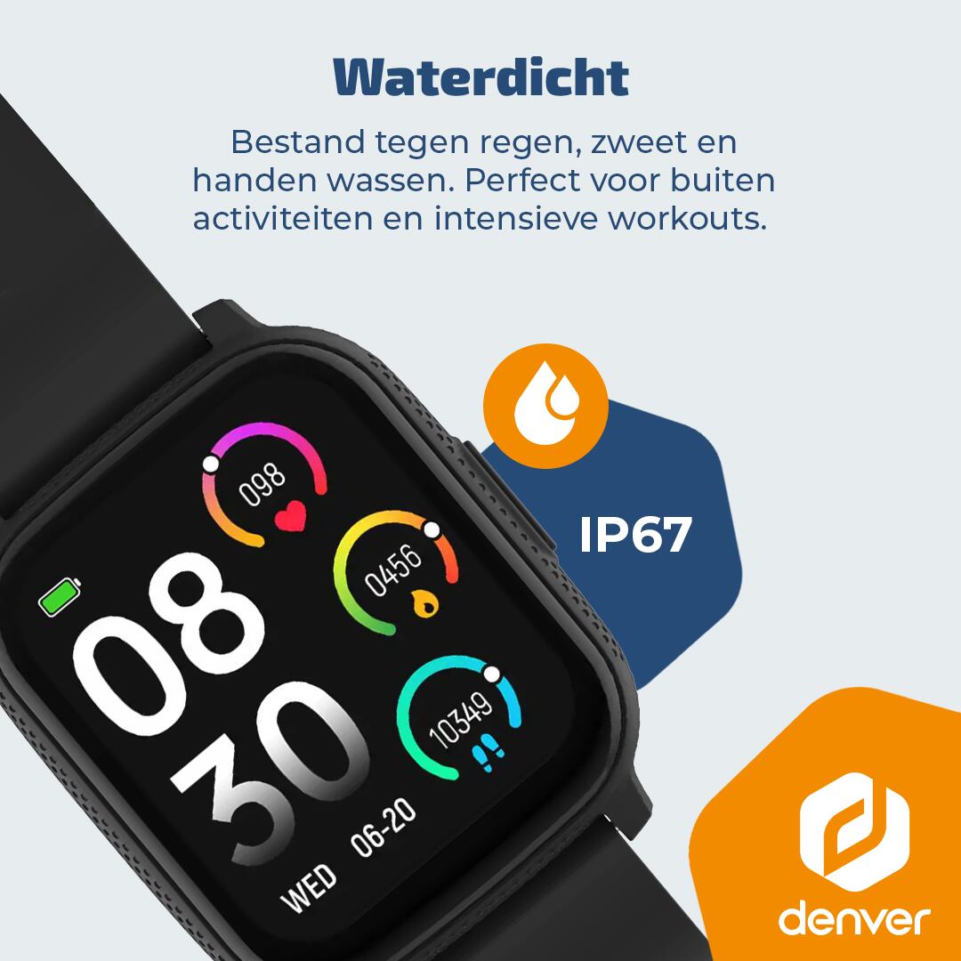 Smartwatch - Jauge de saturation - Moniteur de sommeil - SWC184B 7/7