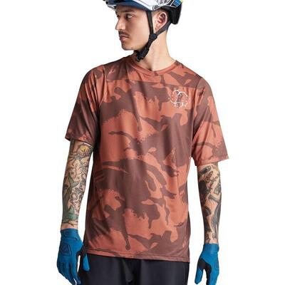 Troy Lee Designs Skyline Sram Eagle Short Sleeve Jersey Red