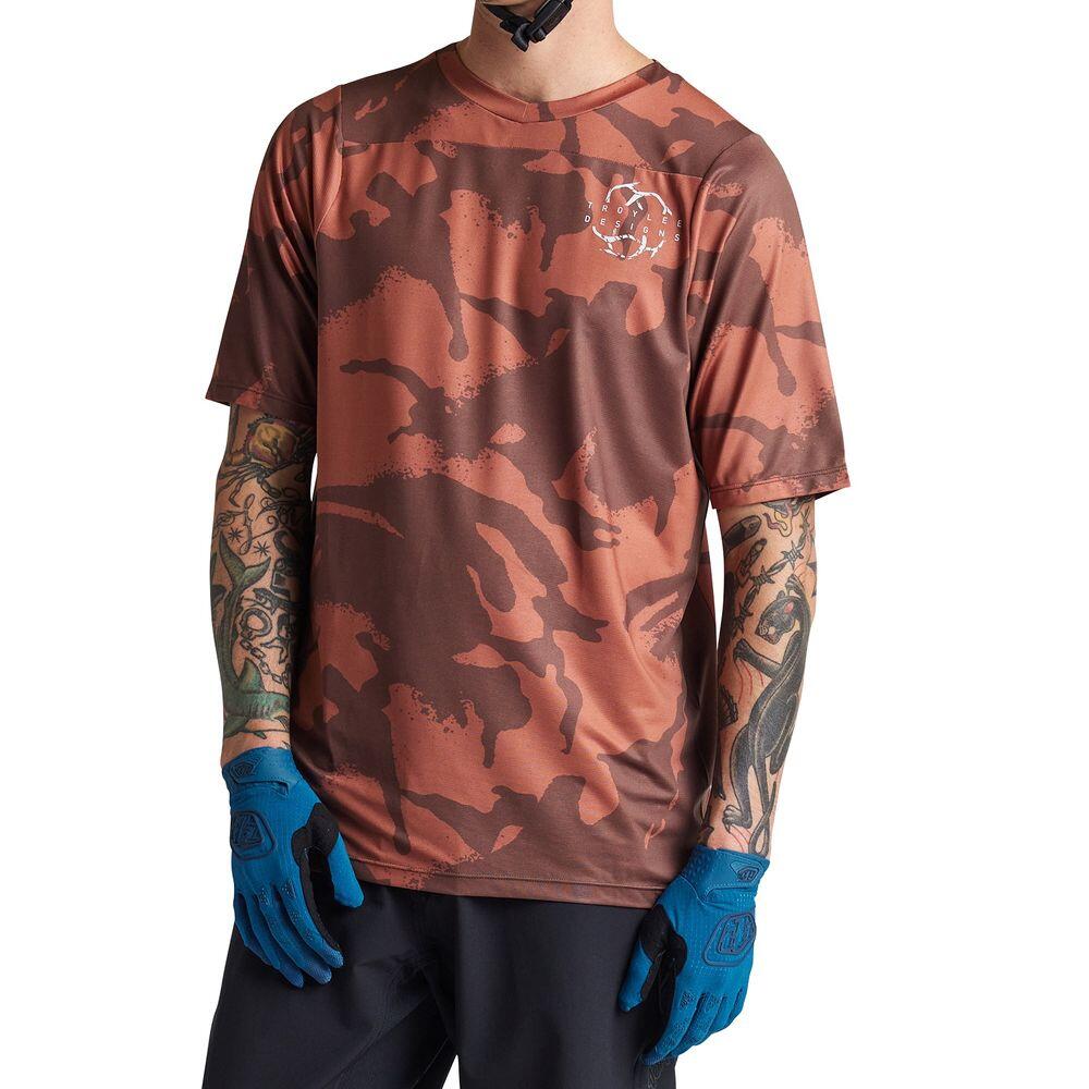 Camiseta MTB SKYLINE SHADOW CAMO de manga corta ultraligera 2/5