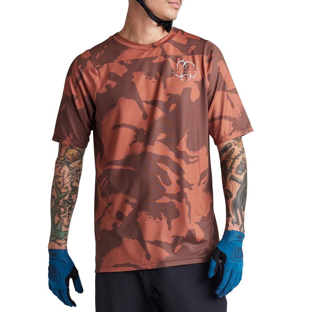 Camiseta MTB SKYLINE SHADOW CAMO de manga corta ultraligera 5/5