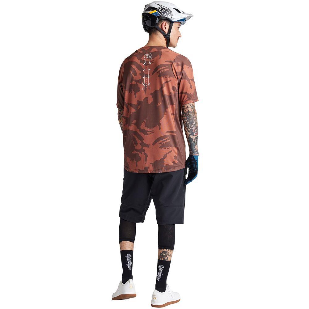 Camiseta MTB SKYLINE SHADOW CAMO de manga corta ultraligera 4/5