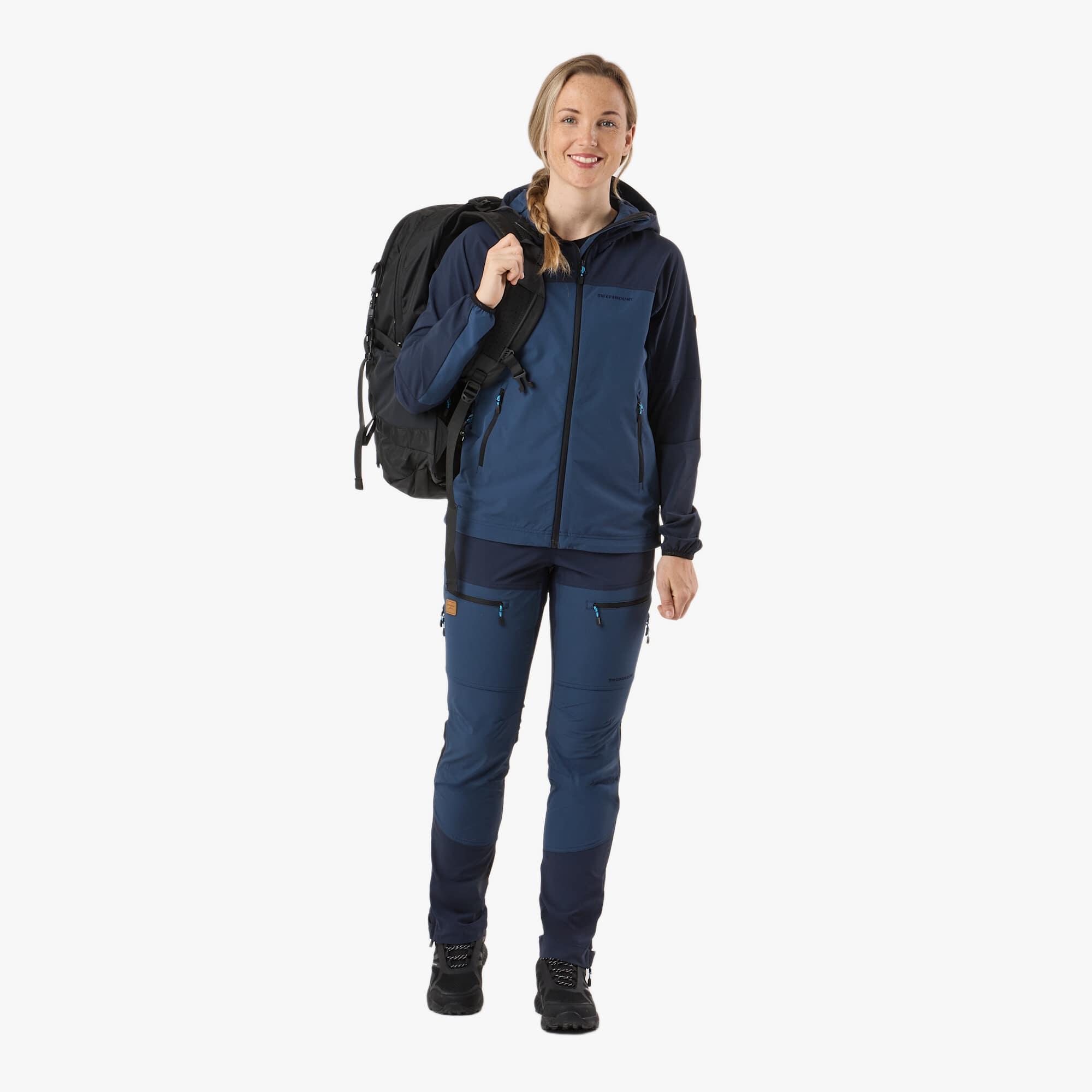 Giacca outdoor da escursionismo da donna Lofoten Stretch Jacket impermeabile 3/8