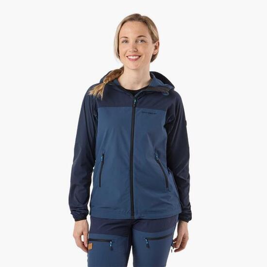Veste de randonnée femme extérieure coupe-vent respirante Lofoten Stretch