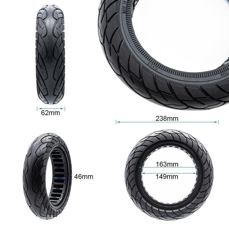 Rueda maciza ultraligera 10x2,5-6,5/B44 - línea negra [Ewheel] 2/5