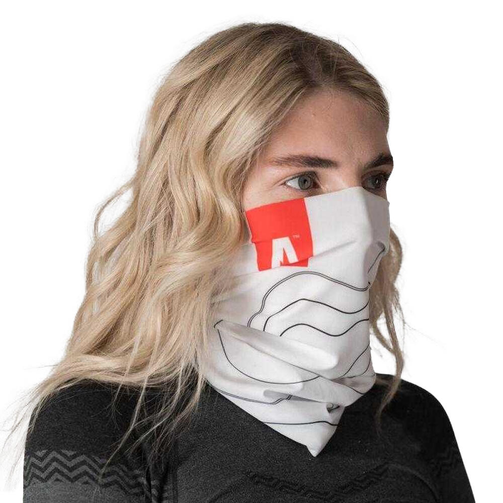 Unisex Adult Viki Alp Topo 3 Neck Tube (White)