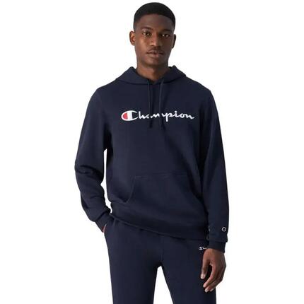 Sweat À Capuche Motif/style Logo Brodé Homme (Noir)