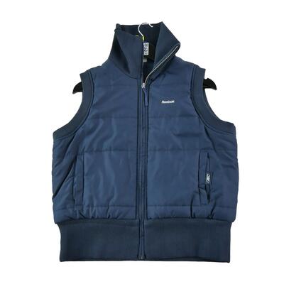 Second hand - Cappotto trapuntato blu scuro da donna - Stato buono