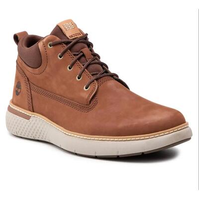 Heren schoenen timberland cross mark pt chukka cognac