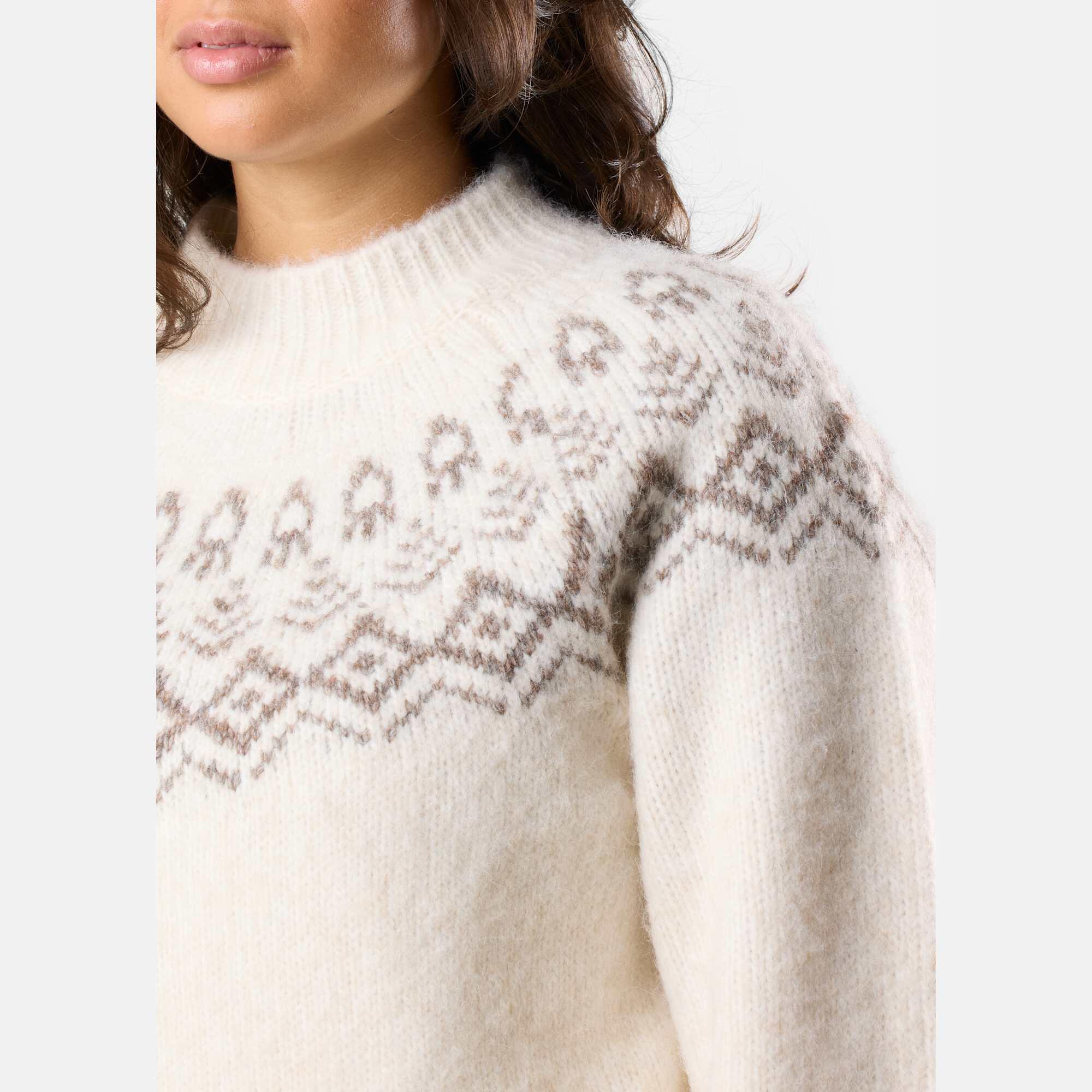 Maglione di lana da donna Lofoten Wool Knit 5/7