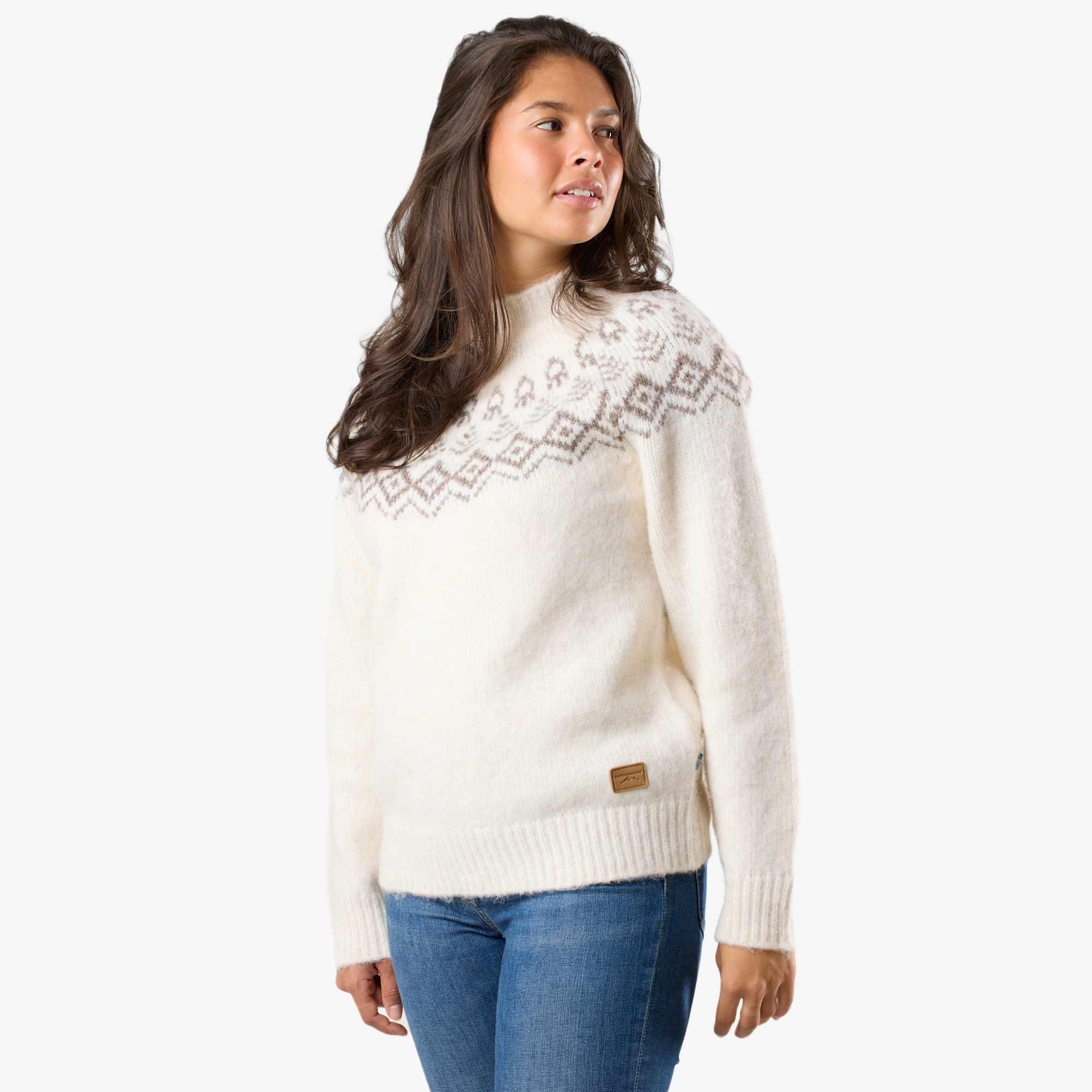 Maglione di lana da donna Lofoten Wool Knit 4/7