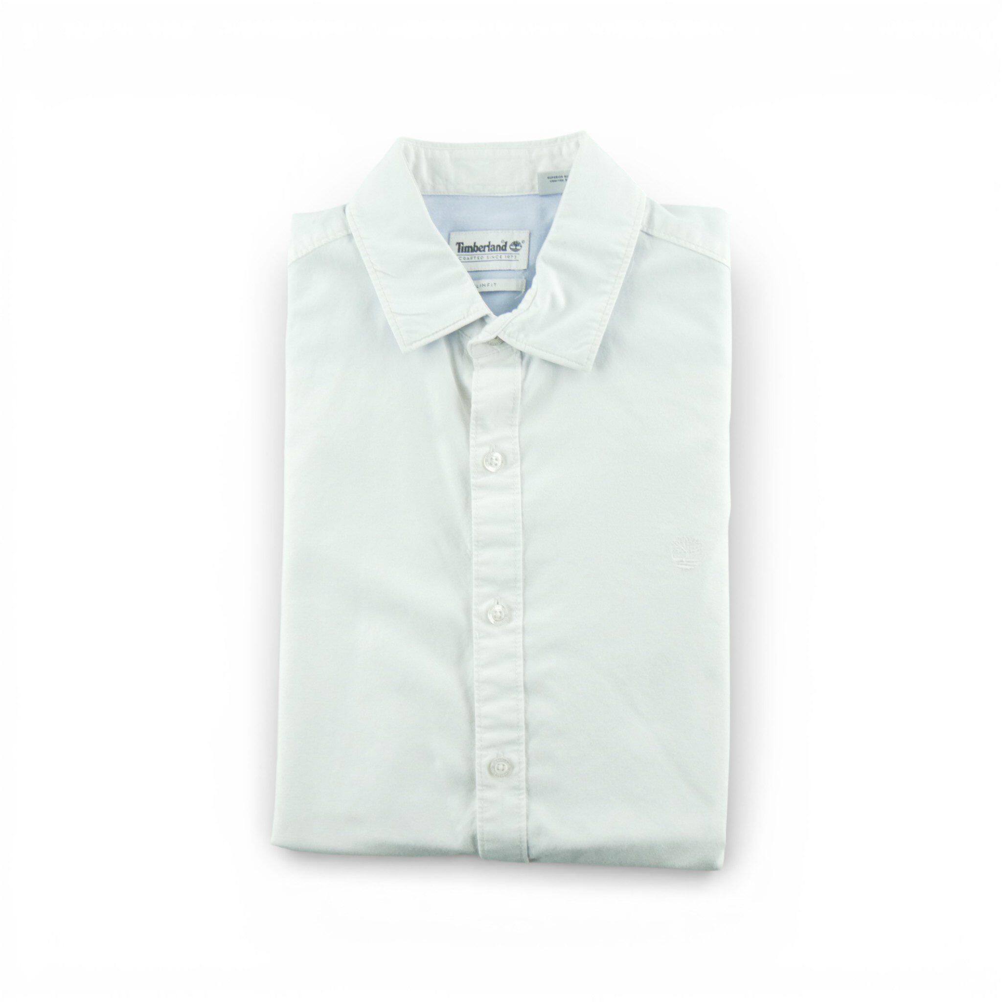 Tricou alb solid clasic pentru bărbați