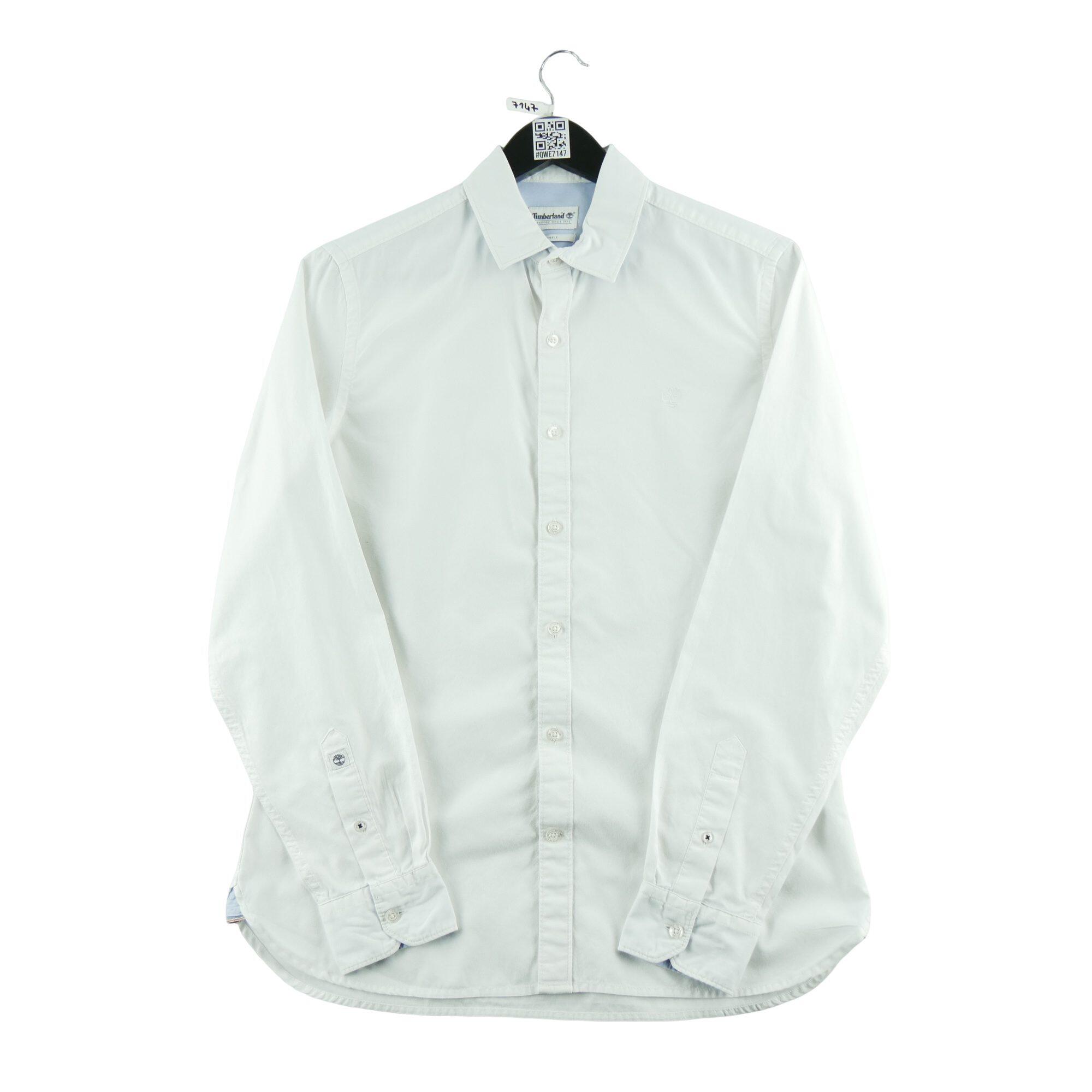 Seconde vie - Chemise classiques Homme uni Blanc - Excellent 2/7