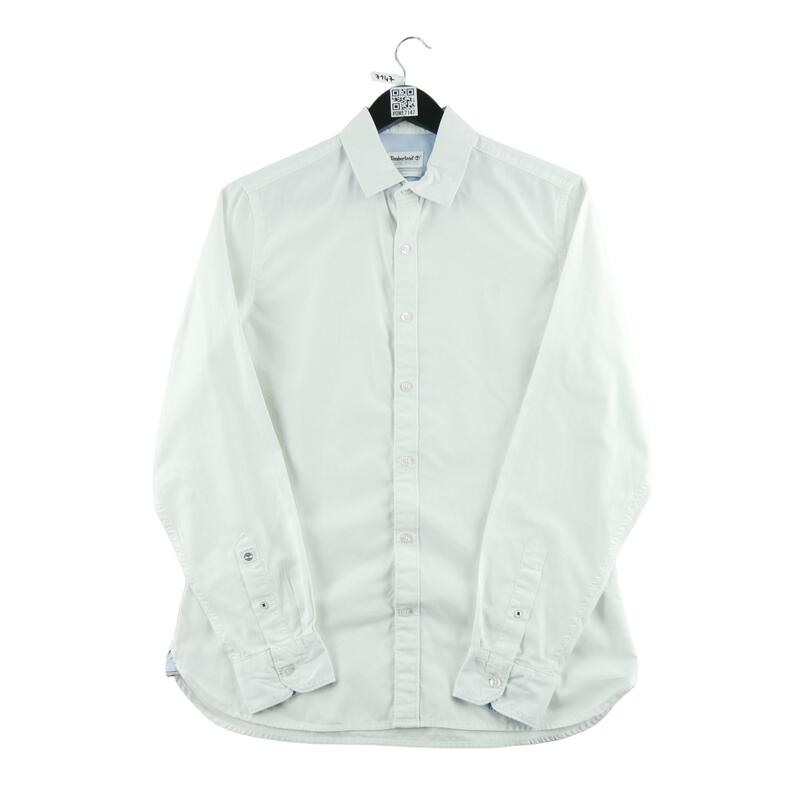 Tricou alb solid clasic pentru bărbați