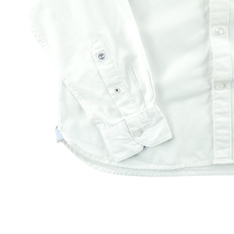 Tricou alb solid clasic pentru bărbați